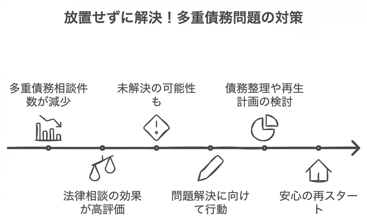 放置せずに解決！多重債務問題の対策